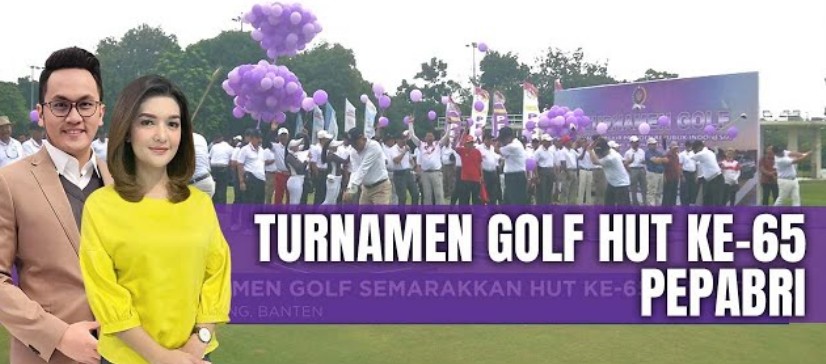 Turnamen Golf Piala Presiden RI Rayakan HUT ke-65 Pepabri